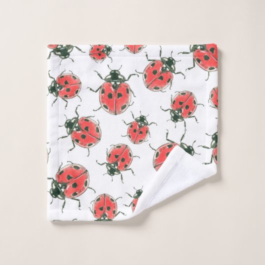 Ladybugs Bad Handdoek (Wasdoekje)