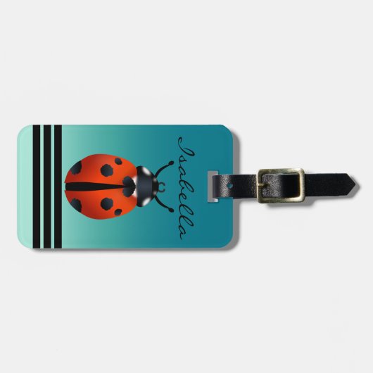 Ladybugs Bagagelabel (Voorkant horizontaal)