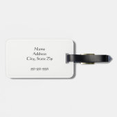 Ladybugs Bagagelabel (Achterkant horizontaal)