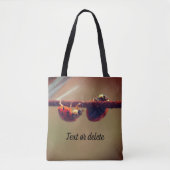 Ladybugs balanceren Sluiten Aangepast op Tote Bag (Voorkant)