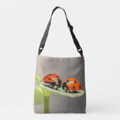 Ladybugs Beetles Crossbody Bag Crossbody Tas (Achterkant)