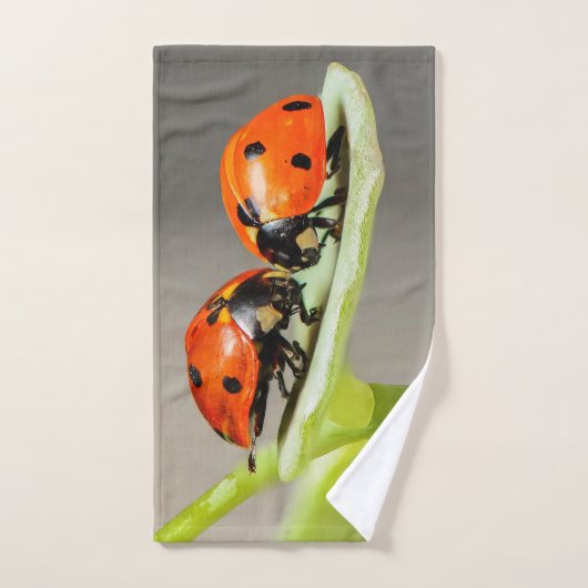 Ladybugs beetles diddoekset bad handdoek (Handdoek)