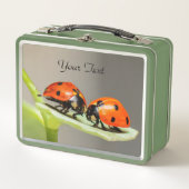 Ladybugs Beetles Metal Lunch Box (Voorkant)