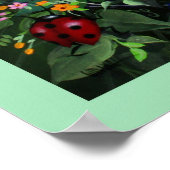 Ladybugs bij het spelen poster (Hoek)