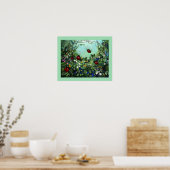 Ladybugs bij het spelen poster (Keuken)