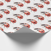 Ladybugs Birthday Cadeaupapier (Hoek)