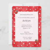 Ladybugs Birthday   Kaart (Voorkant)