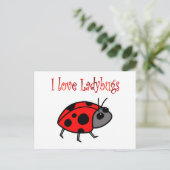 Ladybugs Briefkaart (Staand voorkant)
