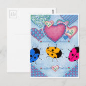 LADYBUGS BRIEFKAART (Voorkant / Achterkant)