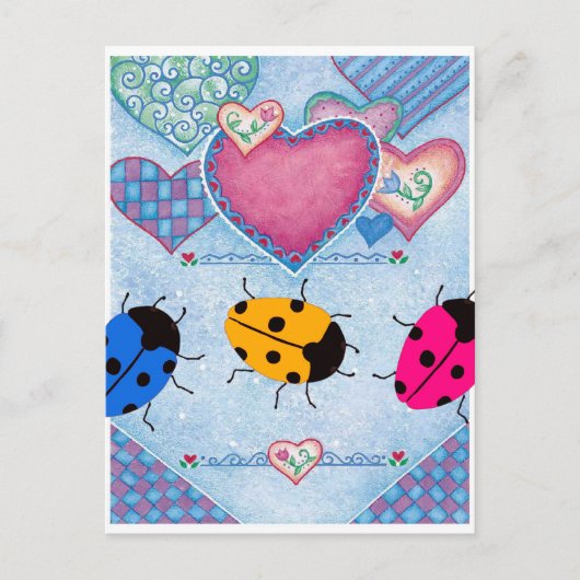 LADYBUGS BRIEFKAART (Voorkant)