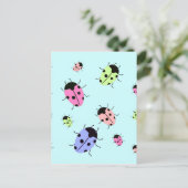 LADYBUGS BRIEFKAART (Staand voorkant)