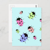 LADYBUGS BRIEFKAART (Voorkant / Achterkant)