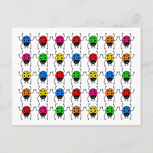 ladybugs briefkaart (Voorkant)
