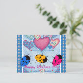 LADYBUGS BRIEFKAART (Staand voorkant)