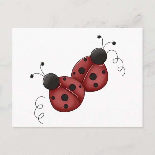 Ladybugs Briefkaart (Voorkant)