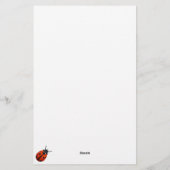 Ladybugs Briefpapier (Achterkant)