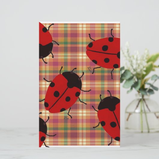 LADYBUGS BRIEFPAPIER (Staand voorkant)