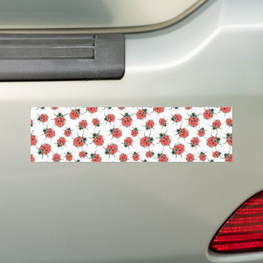 Ladybugs Bumpersticker (Op auto)