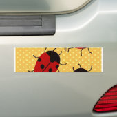 LADYBUGS BUMPERSTICKER (Op auto)