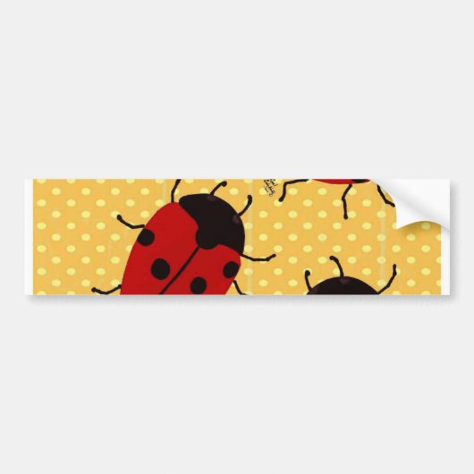 LADYBUGS BUMPERSTICKER (Voorkant)