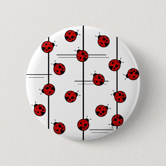Ladybugs-Button Ronde Button 5,7 Cm (Voorkant)