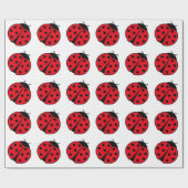 Ladybugs Cadeaupapier (Vlak)