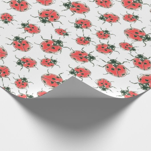 Ladybugs Cadeaupapier (Hoek)