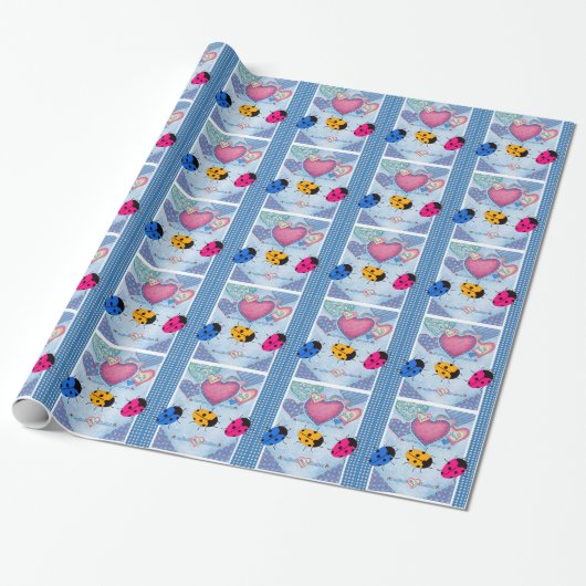 LADYBUGS CADEAUPAPIER (Uitgerold)
