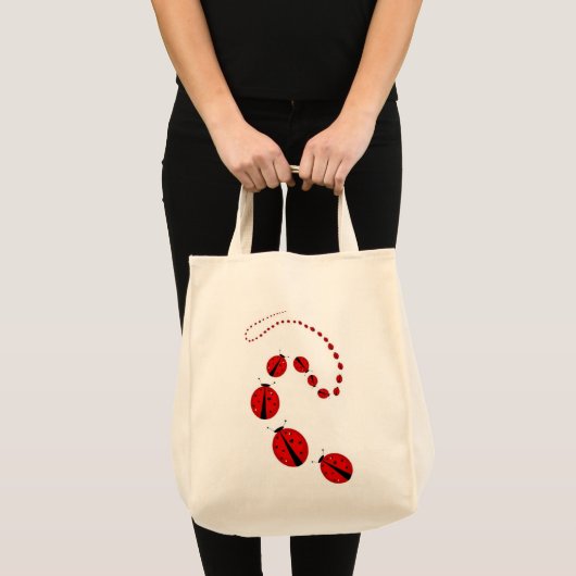 Ladybugs-Canvas tas (Voorkant (product))