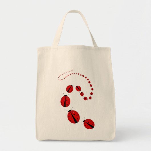 Ladybugs-Canvas tas (Voorkant)