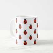 Ladybugs Coffee Mok (Voorkant links)