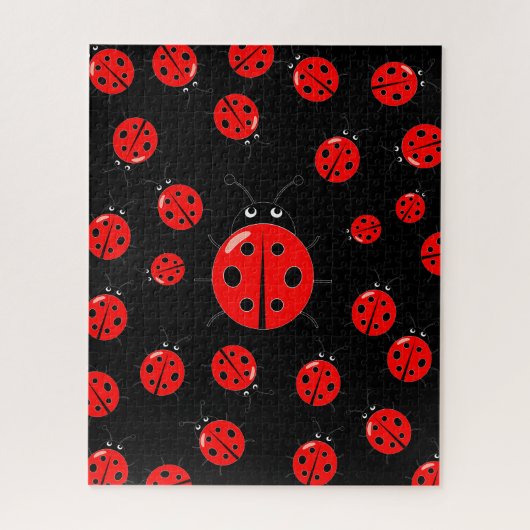 Ladybugs Cute Puzzle Legpuzzel (Verticaal)