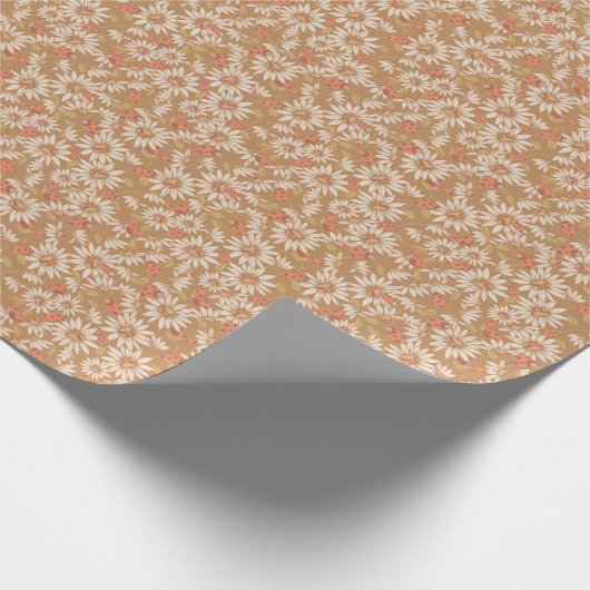 Ladybugs + Daisies Cadeaupapier (Hoek)