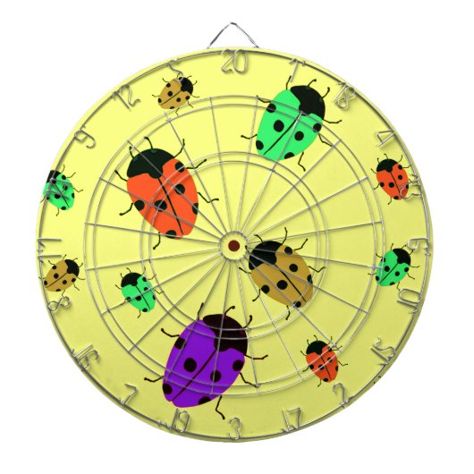 LADYBUGS DARTBORD (Voorkant)
