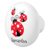 Ladybugs Design Ceramic Knob Keramische Knop (Rechts)