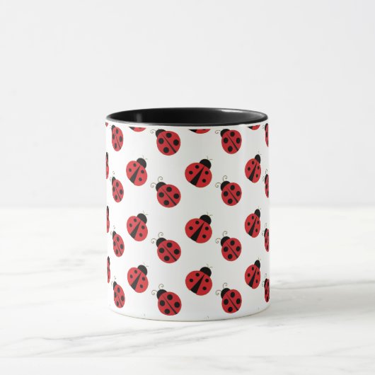 Ladybugs Design Coffee-Mok Mok (Midden)