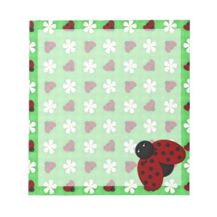 Ladybugs en Daisies Notitieblok