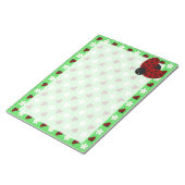 Ladybugs en Daisies Notitieblok (Schuin)