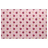 Ladybugs en Flowers Stof (Fat Quarter)