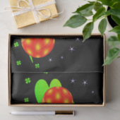 ladybugs- en klaverpapier tissuepapier (Geschenk)