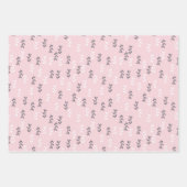 Ladybugs en lederen papierset met onmiddellijke ve inpakpapier vel (Voorkant 3)