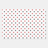 Ladybugs en Polka Dots Design Wrapping Paper Ze (Voorkant 2)