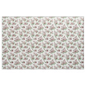 Ladybugs en roze Daisies Floral Pattern Stof (Fat Quarter)