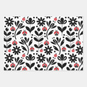 LADYBUGS EN STROMEN INPAKPAPIER VEL (Voorkant 3)