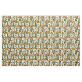 Ladybugs en Summer Meadow Flowers Natuur Pattern Stof (Fat Quarter)