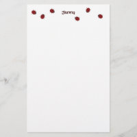 Ladybugs Galore Stationery for Kids