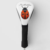 Ladybugs Golf Head Hoesje Golfheadcover (Voorkant)