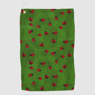 Ladybugs Golfhanddoek