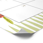 Ladybugs Green Guess The Due Date Calendar Poster (Hoek)