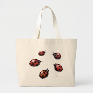 Ladybugs Grote Tote Bag